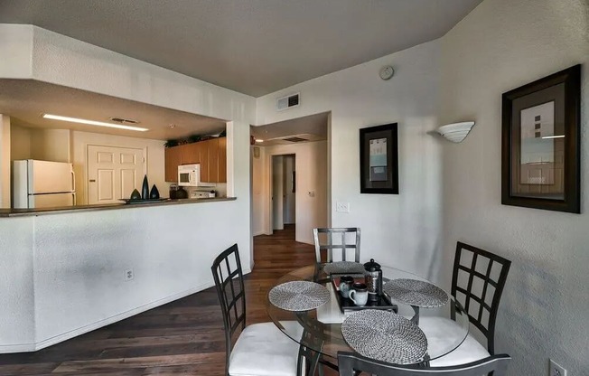 Dining Area at Desert Sage Apartments in Goodyear Arizona