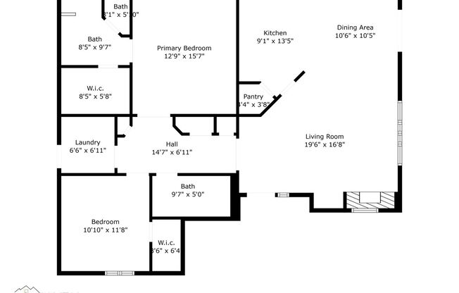 2 beds, 2 baths, $2,150