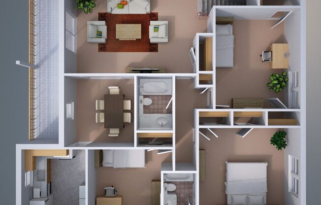 3 beds, 2 baths, 1,381 sqft, $2,015