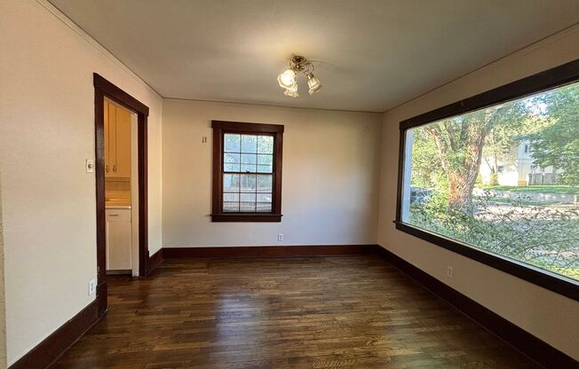 Available Now!  Single family home just minutes from downtown! MileStone Real Estate Services