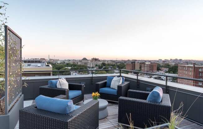 Rooftop Lounge at Berkshire 15, Washington, Washington