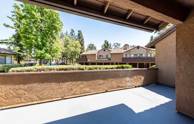 covered patio in select homes