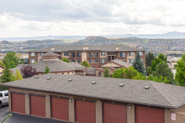 Attached and Detached Garages at Echo Ridge Apartments, Castle Rock, 80108