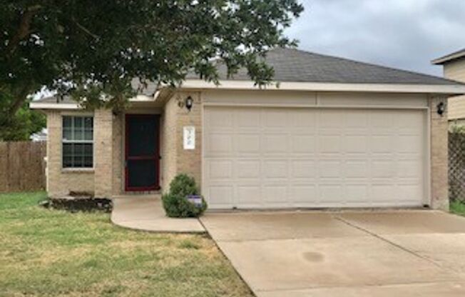 Wonderful One Story Home in Creek Bend Subdivision - Hutto, TX