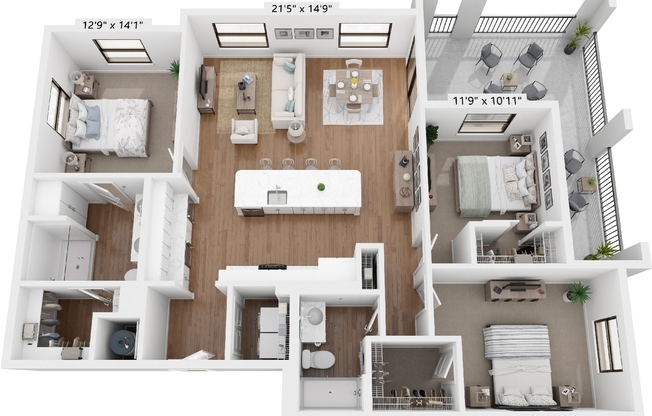 3 beds, 2 baths, 1,473 sqft, $4,272