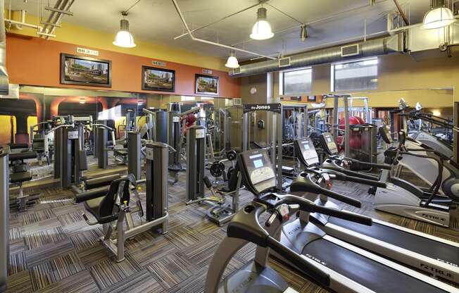 Mears Park Place Apartments in Saint Paul, MN Fitness Center