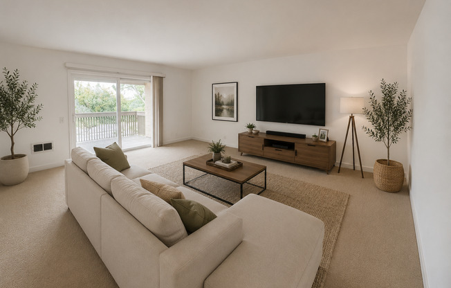 New paint & carpet! 2 bedroom, 2 bath top floor condo in La Jolla!