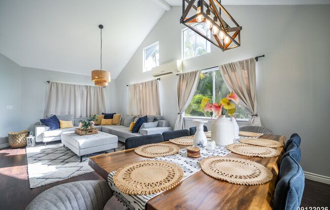 FULLY FURNISHED 4BR/2.5BA/2-CAR GARAGE/GOLF COURSE LOCATION IN WAIKELE