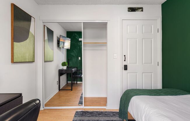 A fully furnished 4 bedroom, 2 bathroom apartment with common areas at 1823 Pelham Ave. Unit 1