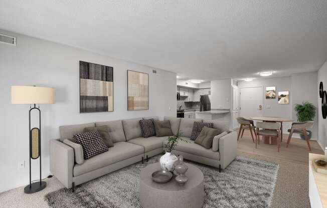 Renovated Unit Living room