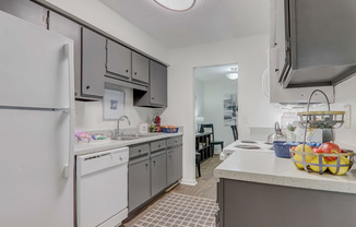 Furnished apartment interior