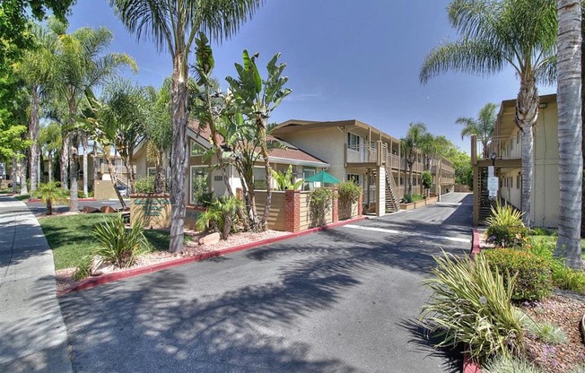 Exterior Paths at The Arbors at Mountain View, Mountain View, CA, 94040