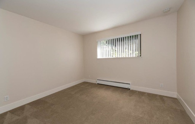 Parkside Apartments empty bedroom and window