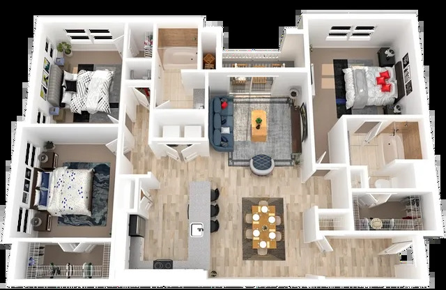3 beds, 2 baths, 1,438 sqft, $1,914