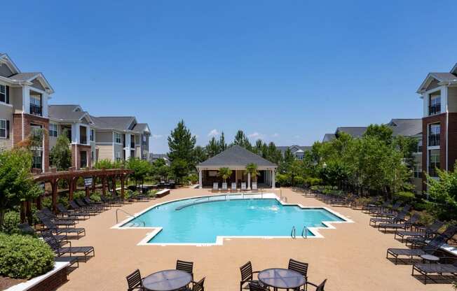 Invigorating Swimming Pool at Abberly Village Apartment Homes, West Columbia, SC, 29169