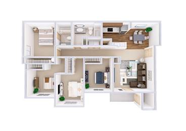 4 beds, 2 baths, 1,331 sqft, $2,123