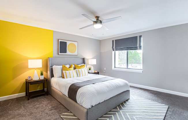 Beautiful Bright Bedroom With Wide Windows at Atler at Brookhaven, Atlanta