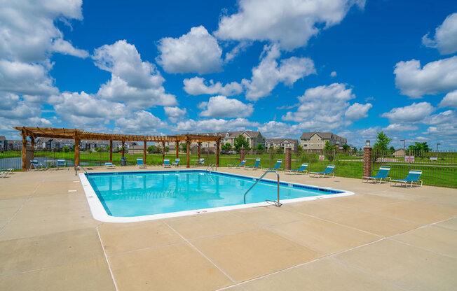 Resort Inspired Pool with Sundeck at Fieldstream Apartment Homes, Ankeny