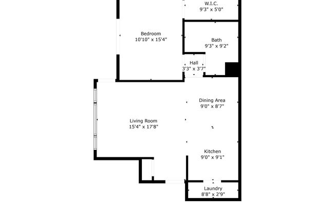 1 bed, 1 bath, 776 sqft, $1,575, Unit 311