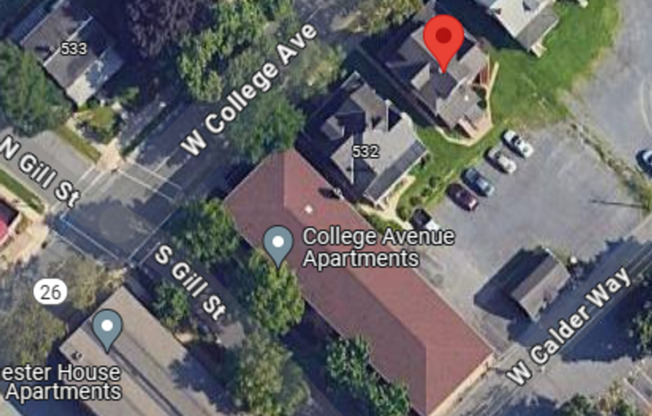 College Avenue, West-528 Parking