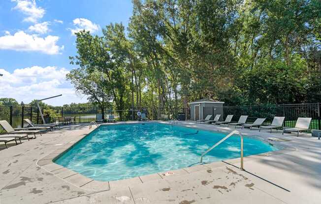 Outdoor Pool at Cedars Lakeside, Little Canada 55117