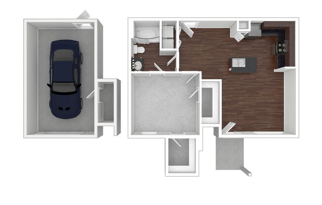 1 bed, 1 bath, 786 sqft, $1,515