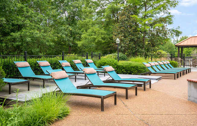 Pool Sundeck Lounge Chairs