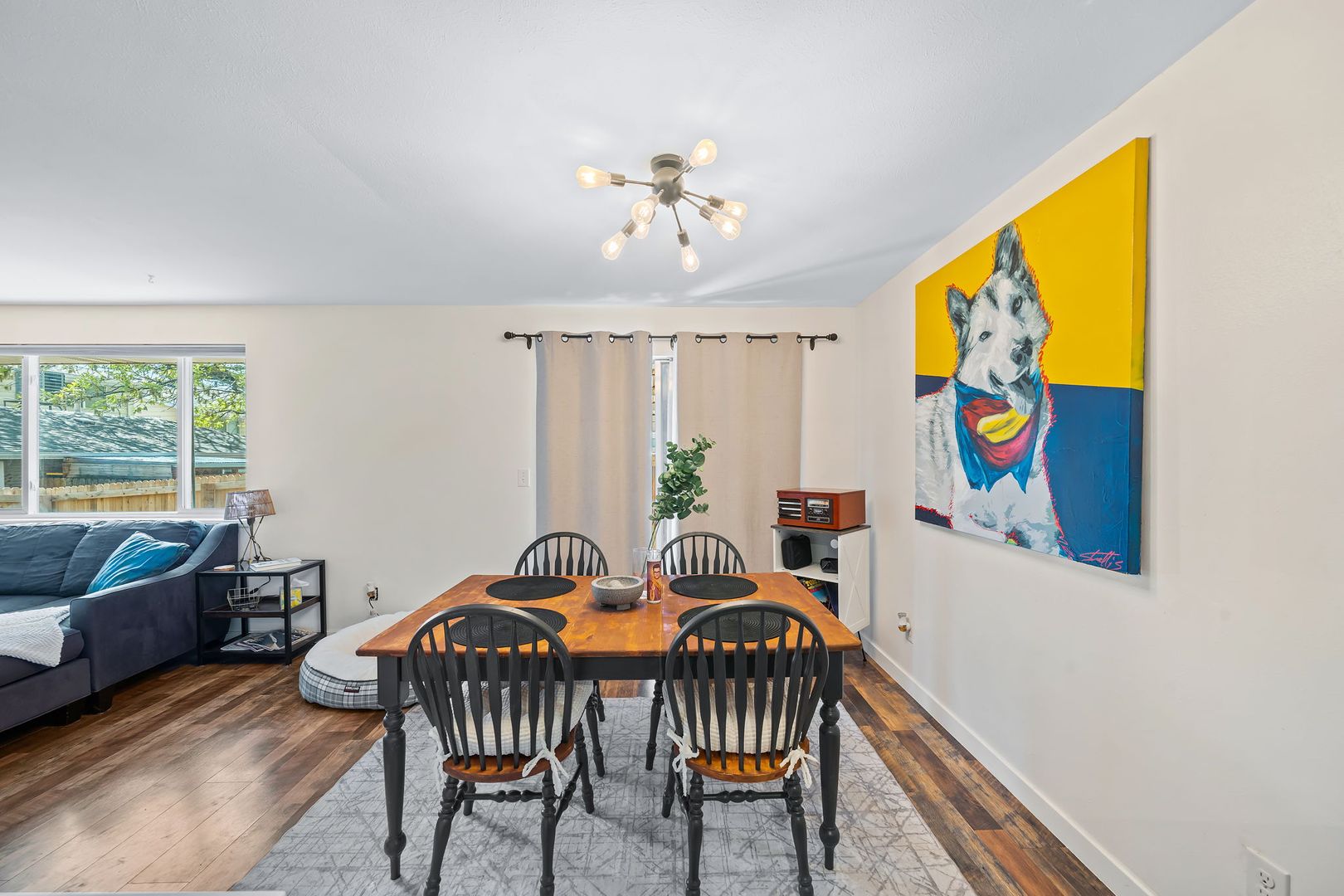 Recently Updated 2BA, 1.5BA Condo with Fenced Yard and Garage Parking Spot