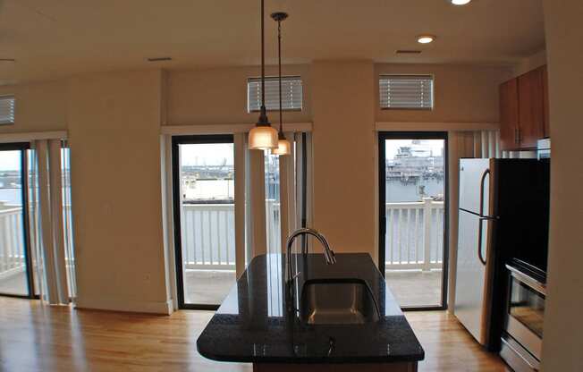 Kitchen at The Seaboard Building