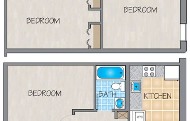 2 beds, 1 bath, 910 sqft, $1,220, Unit 266