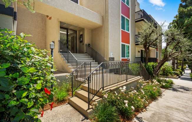 Culver City Apartments Front Entrance