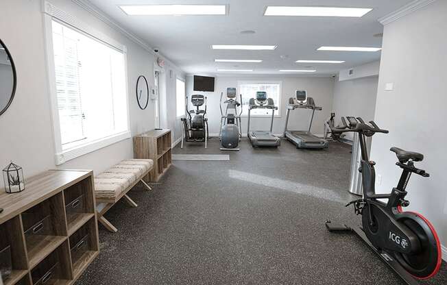 Fitness Center at Spring Lake, MI Apartments