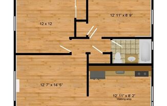 2 beds, 1 bath, 740 sqft, $2,100, Unit 27 #6 (R)