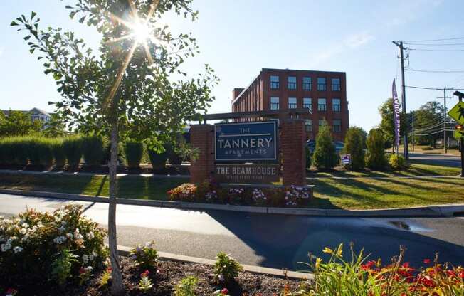 Building exterior at The Tannery, Glastonbury, CT