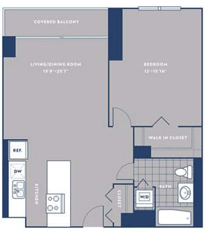 1 bed, 1 bath, 780 sqft, $2,670