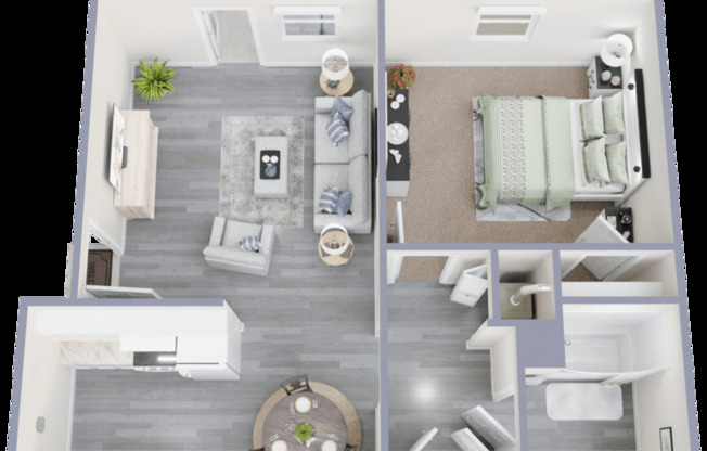 1 bed, 1 bath, 765 sqft, $1,199