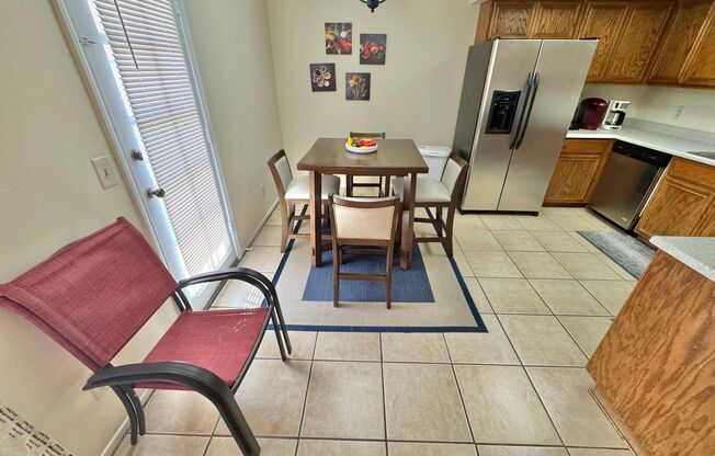 FULLY FURNISHED 2 BEDROOM, 2 BATHROOM FIRST-FLOOR CONDO LOCATED IN THE HEART OF SPRING VALLEY! THIS SPACIOUS UNIT FEATURES A COZY LIVING ROOM WITH FIREPLACE,
