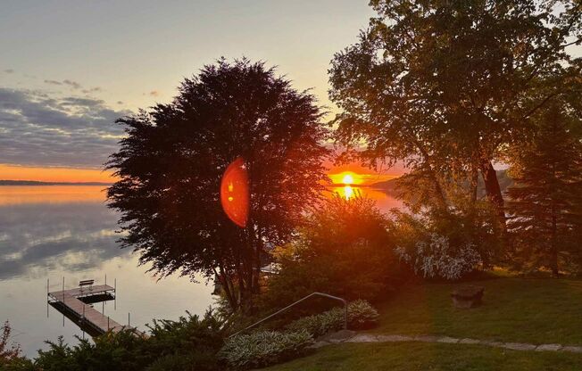 Lake Mendota 3BR Home for 12-Month Lease – Spring Harbor, 50' Shoreline, Unfurnished