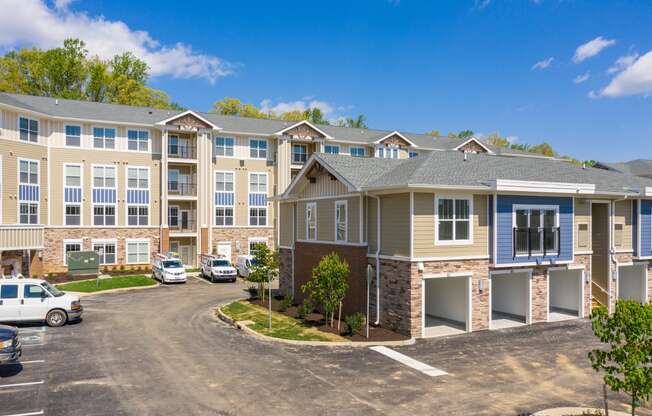 exterior view at The Bend Arbordale, Williamsburg, VA