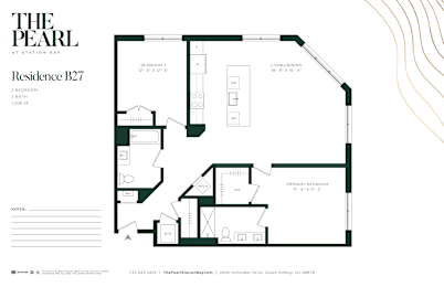 2 beds, 2 baths, $4,055