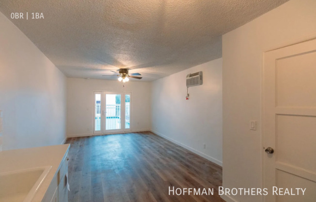 Studio, 1 bath, $1,695