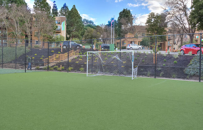 Grass Play Area Bella Vista at Hilltop Apartments for rent in Richmond CA 94806