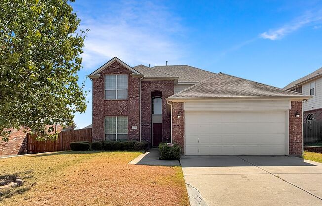 Spacious Two-Story in Hidden Creek – Primary Suite Down, Built-In Theater Up