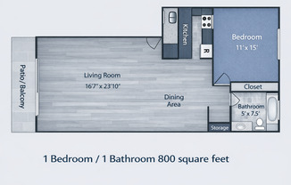 1 bed, 1 bath, 800 sqft, $2,275, Unit 6782-6K