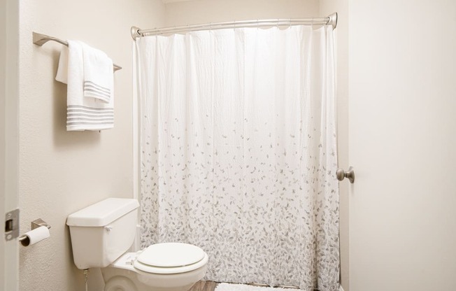 Bathroom with Bathtub at Arbor Park Apartments, Jackson, MS, 39209