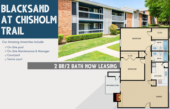 2 beds, 2 baths, 900 sqft, $945, Unit 1324