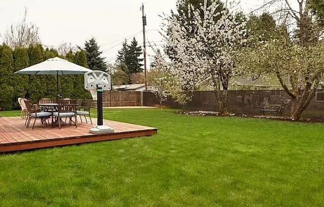 Updated 3 Bdr, 1 1/2 bath with garage and large yard!