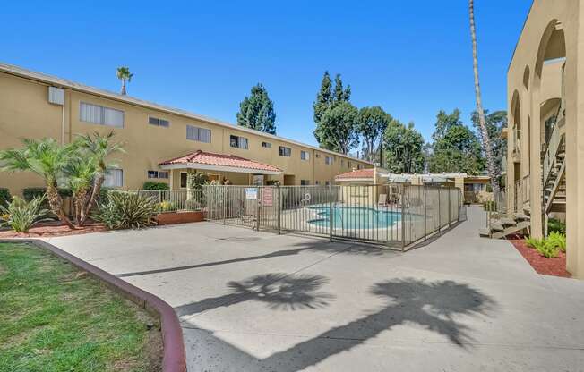 Capistrano Gardens Pool Area Gate Entrance