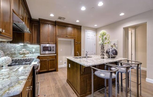 Impressive Two-Story, End Unit Townhome in Cantera at Gale Ranch