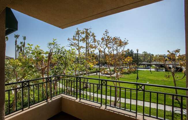 View From Private Balcony at 55+ FountainGlen Seacliff, Huntington Beach, 92648